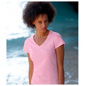 Camiseta Value Weight mujer cuello V