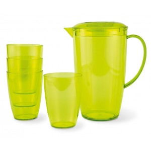 Jarra con 4 vasos